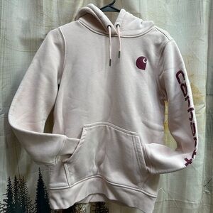 Carhartt Pink Logo Hoodie